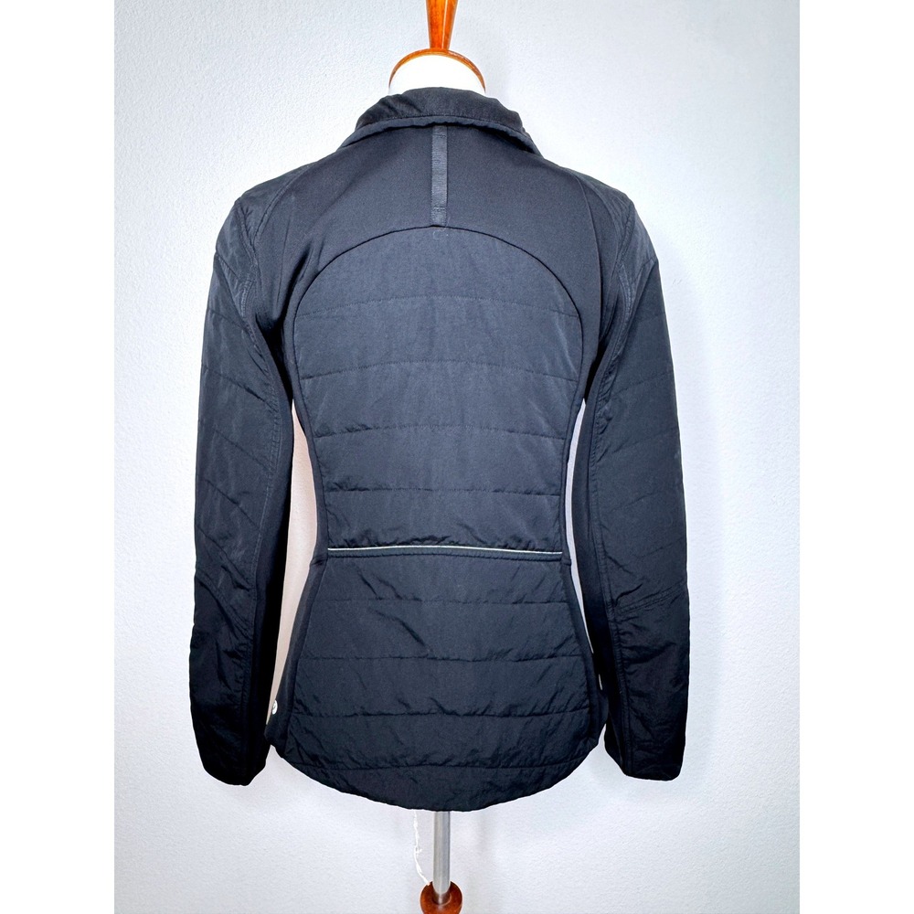 LULULEMON Another Mile Full Zip Womens Jacket NO Hood 8 Black Primaloft Outdoor - Picture 9 of 11